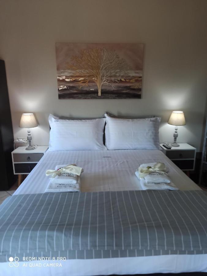 Athena'S Luxury Place Agria Exterior foto